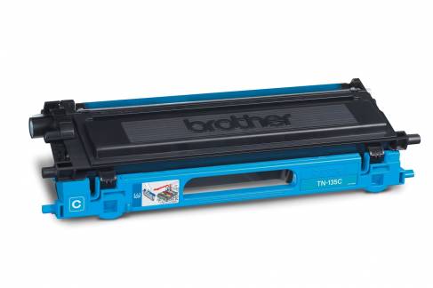 Brother TN 135C Cyan 4000 sider Toner