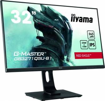 iiyama G-MASTER Red Eagle GB3271QSU-B1 32 2560 x 1440 (2K) HDMI DisplayPort 165Hz