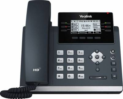 Yealink SIP-T42U - VoIP-telefon med op