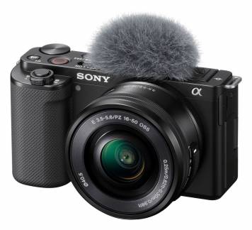 Sony a ZV-E10L 24.2Megapixel Sort Digitalkamera