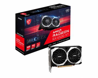 MSI Radeon RX 6500 XT MECH 2X 4G OC 4GB