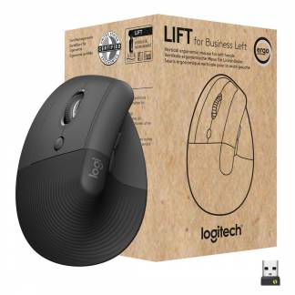 Logitech Lift for Business Trådløs Sort