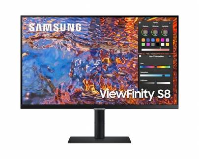 Samsung S27B800PXU 27 3840 x 2160 (4K) HDMI DisplayPort USB-C 60Hz  Dockingskærm