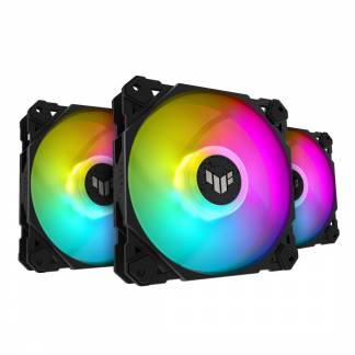 ASUS TUF Gaming TF120 ARGB Fan 3-pack Sort 120 mm