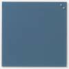 Glass board 45 x 45 cm. Jeans blue