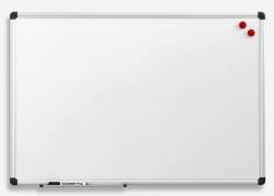 Whiteboardtavle 45x30cm Alu incl. pennebakke, marker og 2 magneter.