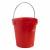 Spand 6l r&oslash;d Vikan L:260mm B:270mm H:258mm