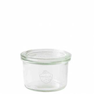 Sylteglas Weck incl. l&aring;g (751) 200ml &Oslash;8x5,6cm 12stk/pak