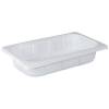 Bakke, hvid, PP, 5300 ml, 32,50 x 26,50 x 8 cm