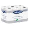Toiletpapir, Bulkysoft, 2-lags, 24m x 9cm, &Oslash;10cm, hvid, perforeret for hver 12 cm