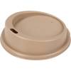 L&aring;g, ABENA Gastro, &Oslash;7,9cm, beige, PP, til kaffeb&aelig;ger til flergangsbrug