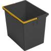 Inventarspand, Vileda Equipe, 25x34x30cm, 17 l, gul, 70% genanvendt plast *Denne vare tages ikke retur*
