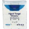 H&aring;ndkl&aelig;deark, ABENA Care-Ness Excellent, 2-lags, Z-fold, 24x18,4cm, 8 cm, hvid, nyfiber, komprimeret