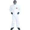 Beskyttelsesdragt, Weepro, XXXL, hvid, nonwoven/PE, usteril, Type 5B/6B, enkeltforpakket, engangs
