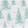 Middagsserviet, Christmas Tree, 1/4 fold, 40x40cm, flerfarvet, airlaid
