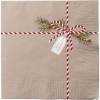 Frokostserviet, 3-lags, 1/4 fold, 33x33cm, beige, papir, sl&oslash;jfe