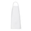 Forkl&aelig;de, B&auml;ren, 120x90cm, 350 micron, hvid, PU, s&oslash;ml&oslash;s, klik-lukning, svejset halsb&aring;nd *Denne vare tages ikke retur*