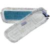 Micro Premium moppe, hvid, mikrofiber/polyester, 40 cm, med hook'n'loop