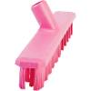 Gulvskrubbe, Vikan, 5x40x7,5cm, pink, PP/polyester/glas, stive b&oslash;rsteh&aring;r, UST
