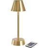 LED lampe, Duni Cordless Zelda, 32cm, &Oslash;10,3cm, guld