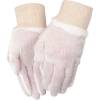 Tekstil handske, ABENA, 10, nature, bomuld/polyester, med manchet, interlock