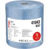 Industriaft&oslash;rring, Kimberly-Clark Wypall X80, 1-lags, 161,5m x 31,5cm, &Oslash;30cm, bl&aring;, nonwoven