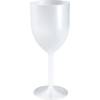 Vinglas, ABENA Gastro, 18,5cm, &Oslash;7,6cm, 18 cl, 30 cl, frosted hvid, PP, til flergangsbrug