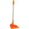 Fejebakkesæt, Vikan, orange, aluminium/polyester/PP, med langt skaft og kost, medium *Denne vare tages ikke retur*