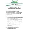 Etiket, Green Care Professional, til TANET SR 15