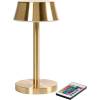 LED lampe, Duni Cordless Nour Midi, guld