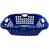 Plastkurv, 68x47x26cm, 55 l, bl&aring;, plast