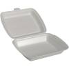 Termoboks, Abena Gastro, 24x20x7cm, hvid, EPS, 1-rums, med h&aelig;ngslet l&aring;g