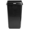 Affaldskurv Katrin Waste Bin sort plast 25l 92261