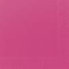 Frokostserviet, 2-lags, 1/4 fold, fuchsia, papir, 33cm x 33cm
