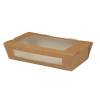 Salatbox PLA m/vindue 200x120x45mm 250stk/pak