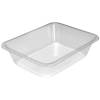 Bakke, C 2227-1F , 22,7x17,8x6cm, 1660 ml, klar, APET, 1-rums, standard serie, hovedret