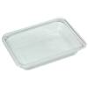 Bakke, transparent, A-PET, Standard serie, 1-rums, biret, 500 ml, 17,10 x 12,70 x 3,50 cm
