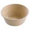 Bagasse sk&aring;l, 6cm, &Oslash;15cm, 500 ml, brun, sukkerr&oslash;r, komposterbar, pfas fri