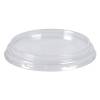 L&aring;g til portionsb&aelig;ger, klar/transparent, PET, rund,
