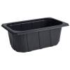 Bakke, 26,5x16,2x10cm, 2600 ml, sort, PP, 1-rums, 1/4 GN *Denne vare tages ikke retur*