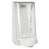 Dispenser, med transparent kappe, hvid, 700 ml,