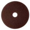 Gulvrondel, 3M Scotch-Brite, brun, huldiameter 85 mm, 17 tommer