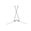 Saksstativ til lommemoppe, TenTax, st&aring;l, 2x100 cm