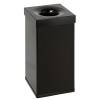 Affaldsspand, brandsikker, sort, 110 l