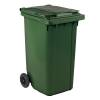 Mini-affaldscontainer, gr&oslash;n, UV-resistent, 240 l