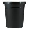 Papirkurv, sort, 18 l