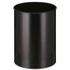 Metal affaldsspand, sort, 30 l