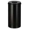 Brandh&aelig;mmende affaldsspand, 50 l, sort