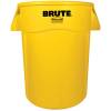 Affaldsspand, Rubbermaid, gul, 167 l