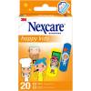 B&oslash;rneplaster, Nexcare Happy Kids, profession, 2 st&oslash;rrelser, assorteret, &aring;ndbart, hypoallergent